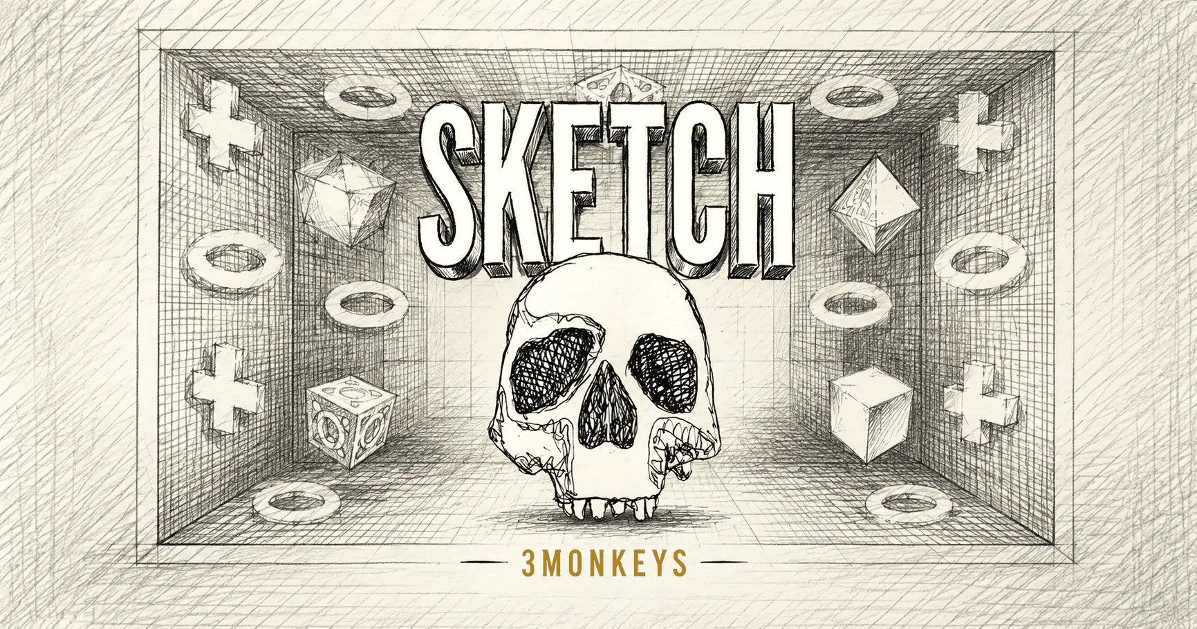 Sketch Cluster Pays Slot Demo by 3monkeys slot cover image
