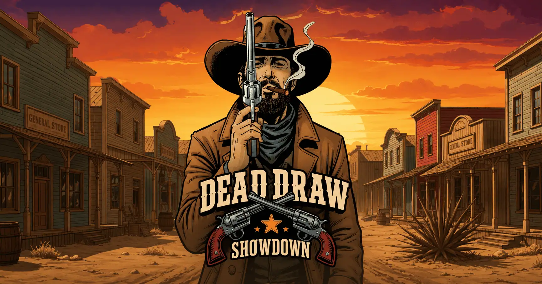 Dead Draw: Showdown Slot Demo by AFK Games slot cover image