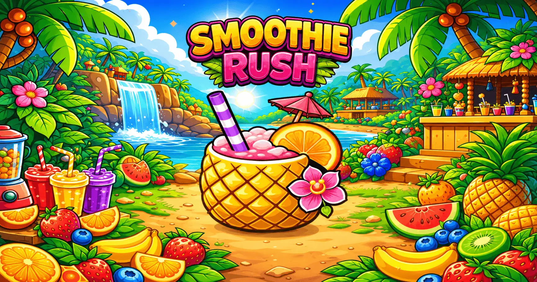 Smoothie Rush Slot Demo by Alpha Male Gaming slot cover image
