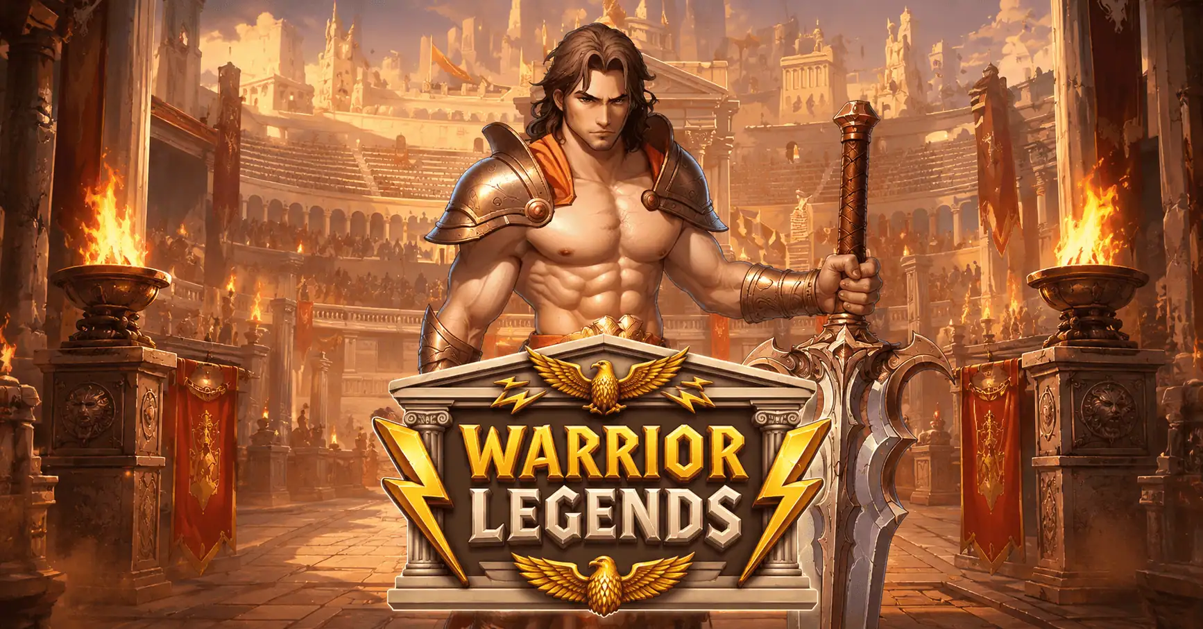 Warrior Legends Slot Demo by Apex Studio slot cover image