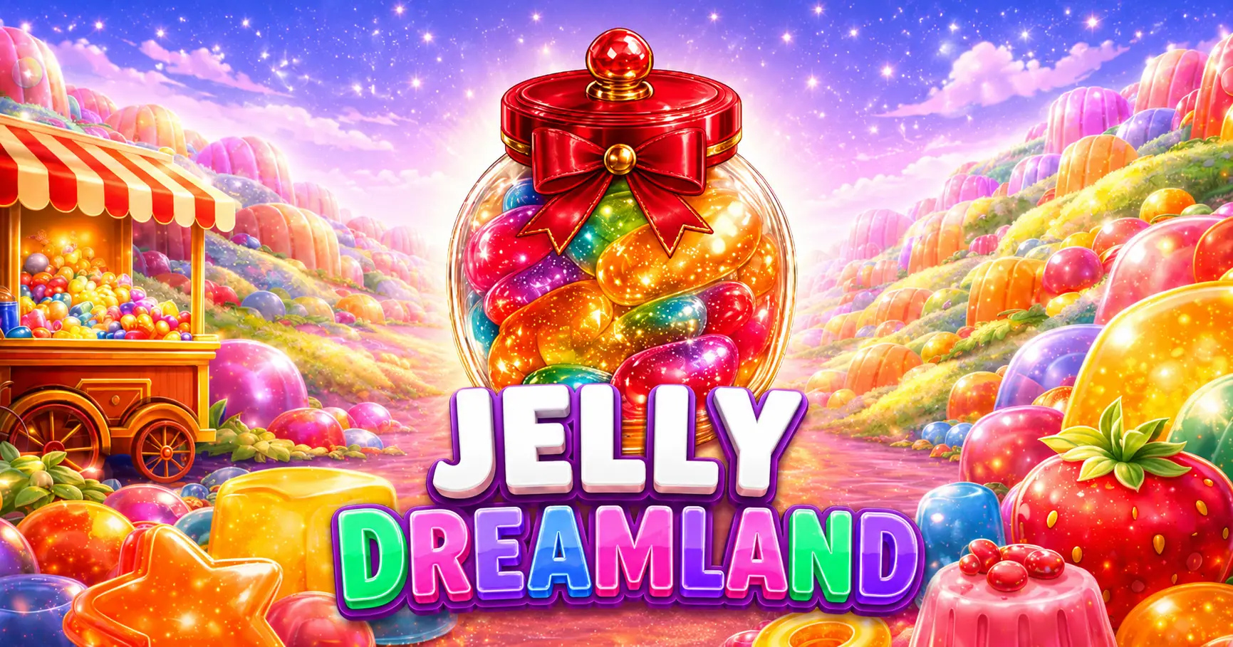 Jelly Dreamland Slot by Ava Studio Free Play slot cover image