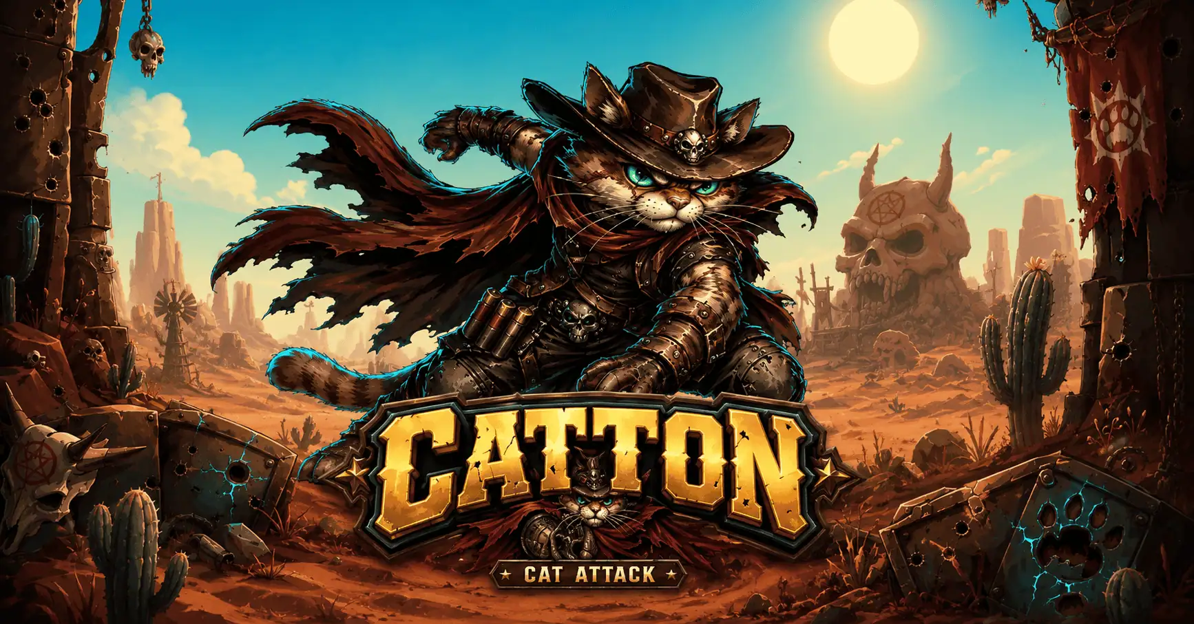 Catton Slot Demo by Axiom Gaming slot cover image