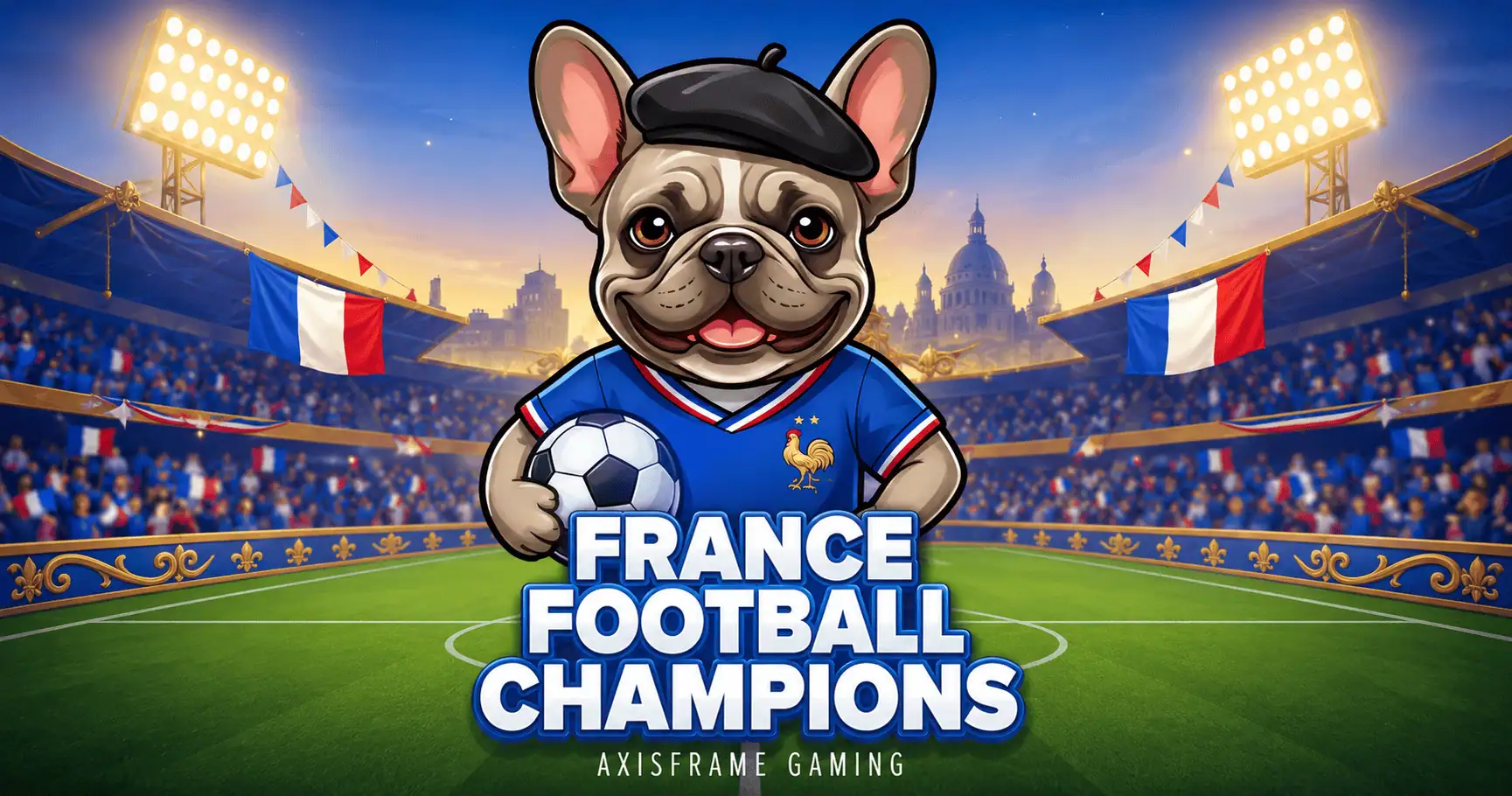 France Football Champions Slot Demo by Axisframe Gaming slot cover image
