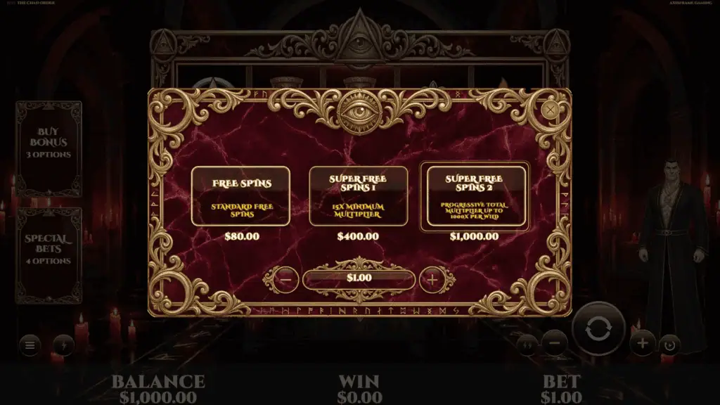 Axisframegaming the chad order bonus buy