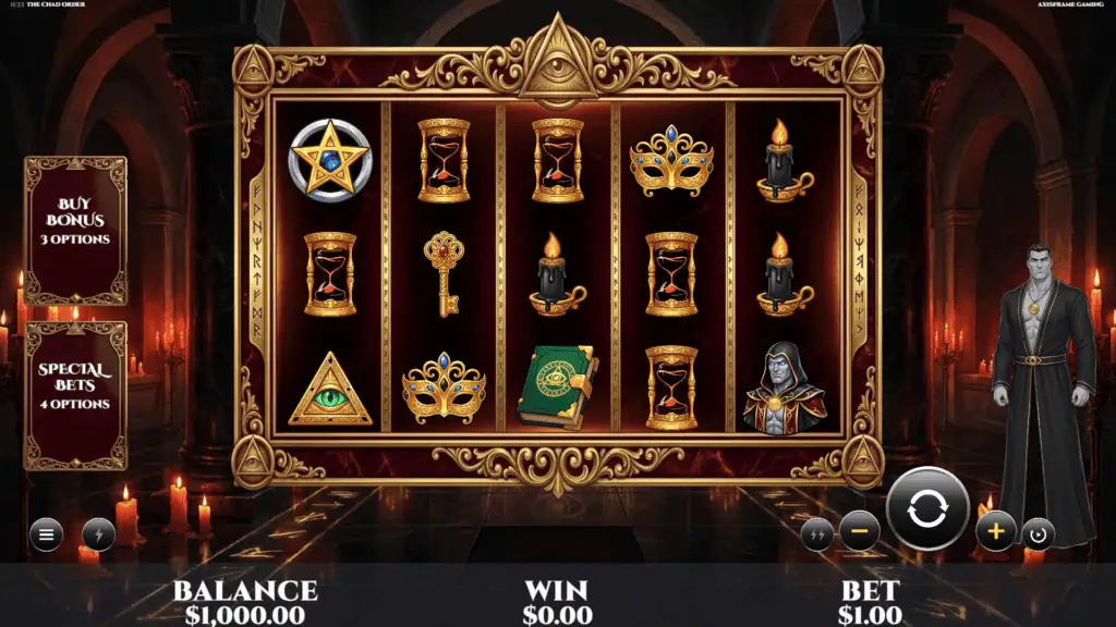 Axisframegaming the chad order slot game preview