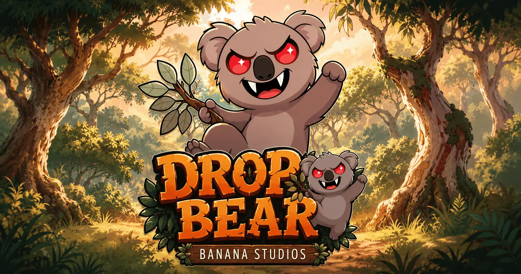 Drop Bear Slot Demo by Banana Studios slot cover image