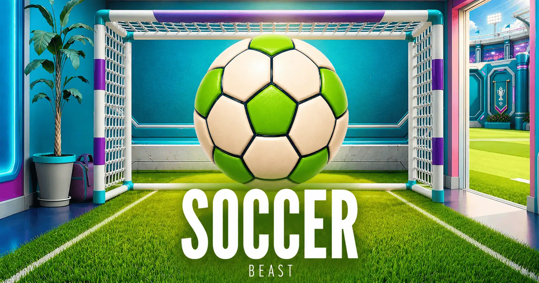 Soccer Slot Demo by Beast slot cover image