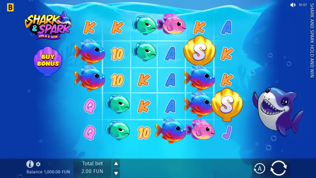 Bgaming shark and spark game preview