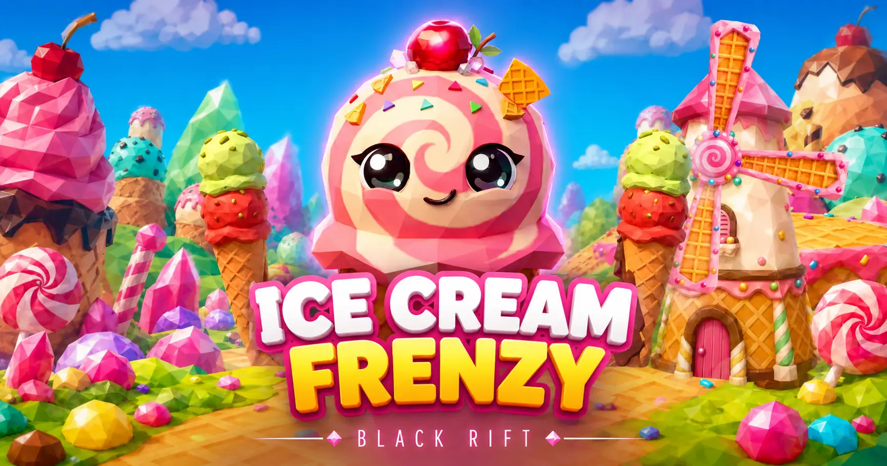Ice Cream Frenzy Slot Demo by Black Rift slot cover image