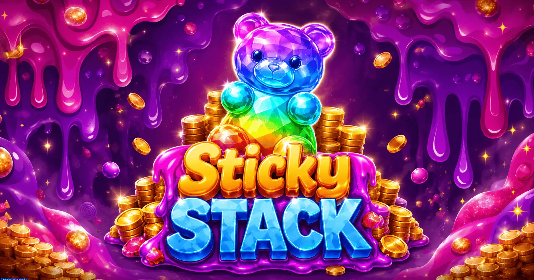 Sticky stack Slot Demo by Bluejay Studios slot cover image