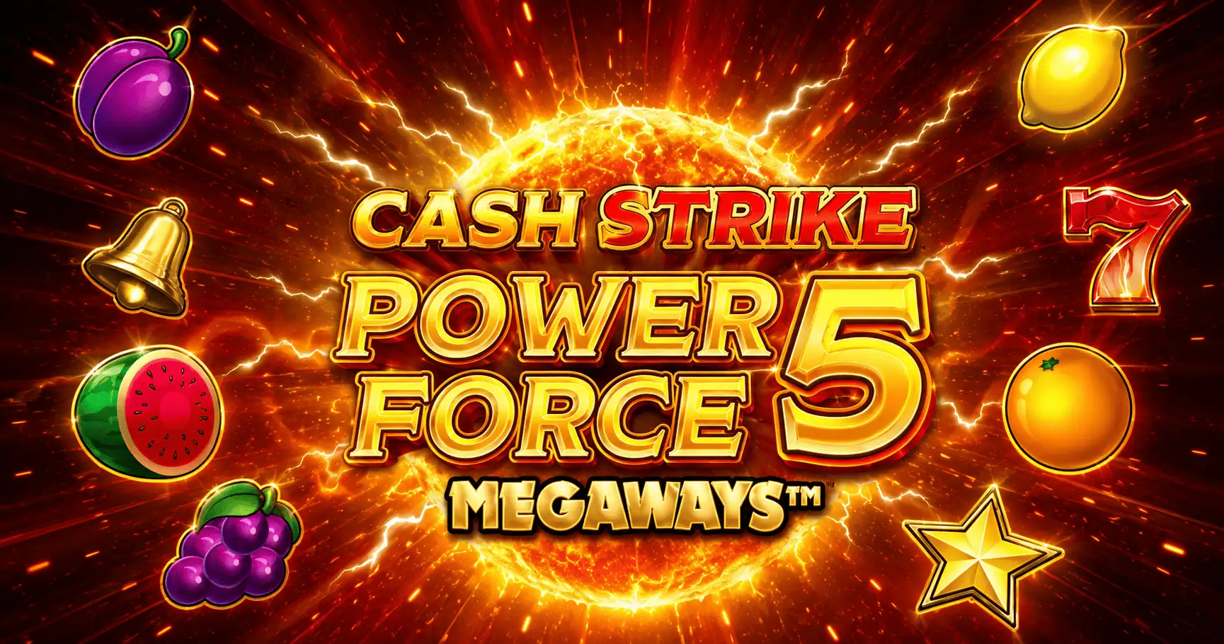 Cash Strike Power Force 5 Megaways Slot Demo by Blueprint Gaming slot cover image