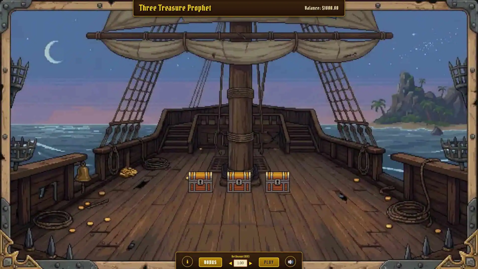 Three-Treasure-Prophet bonus buy menu
