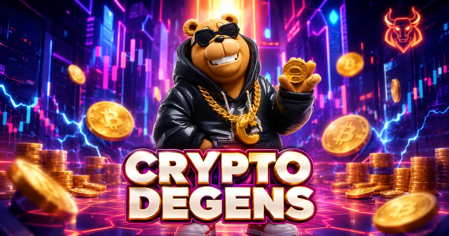 Crypto Degens Slot Demo by Btb slot cover image
