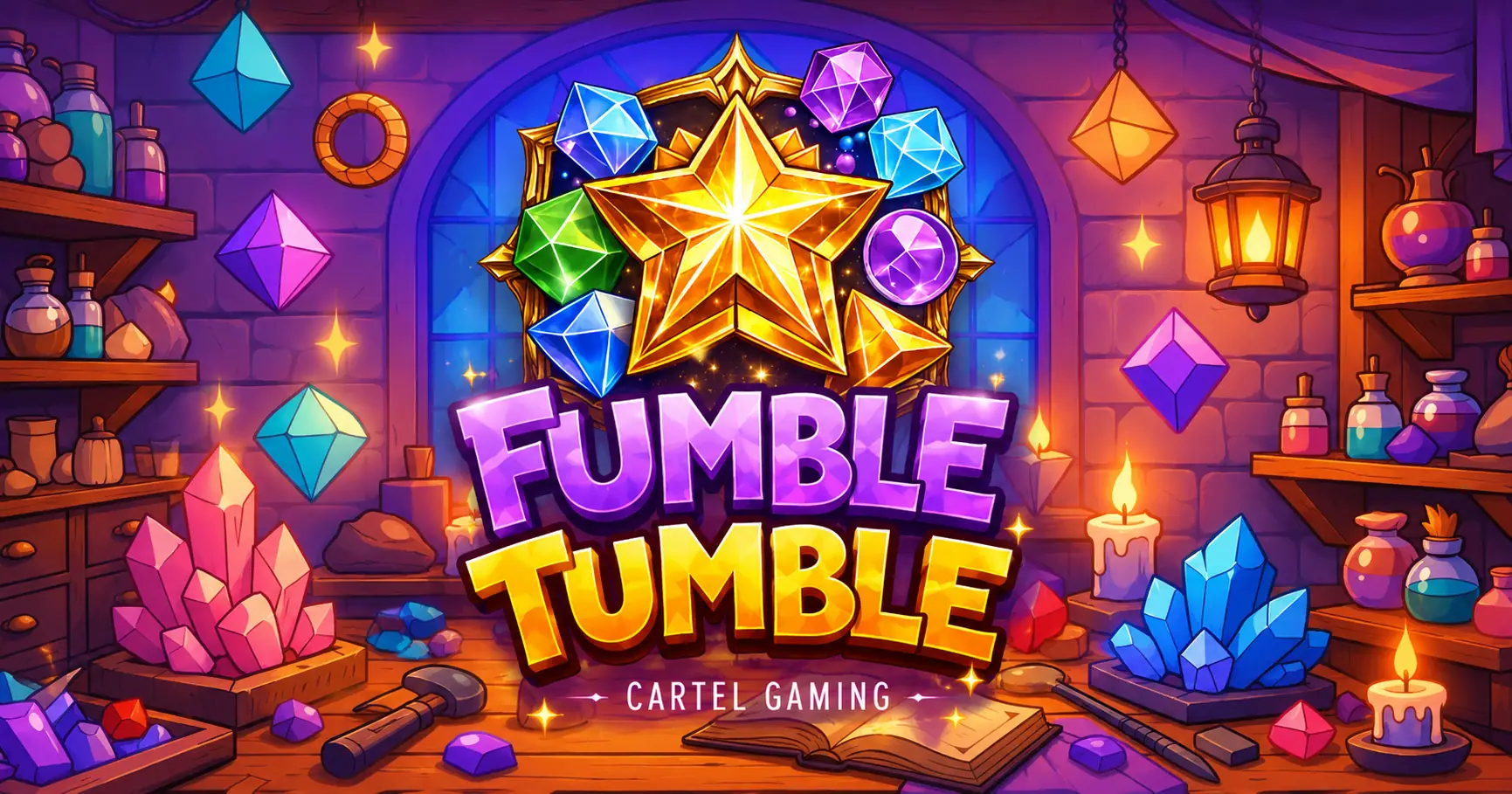 Fumble Tumble Slot Demo by Cartel Gaming slot cover image