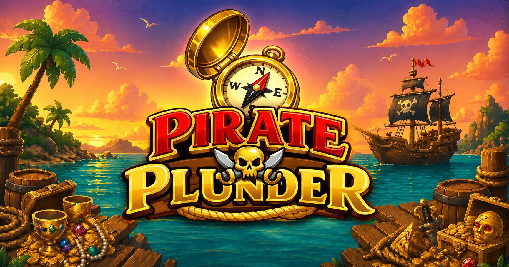 Pirate Plunder Slot Demo by Cartel Gaming slot cover image