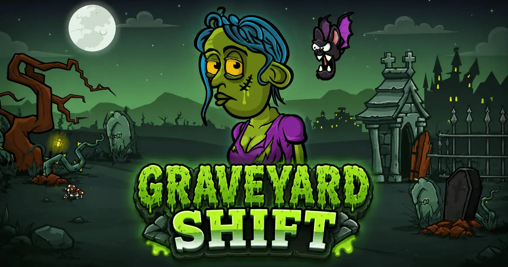 Graveyard Shift Slot Demo by Catnip Studios slot cover image