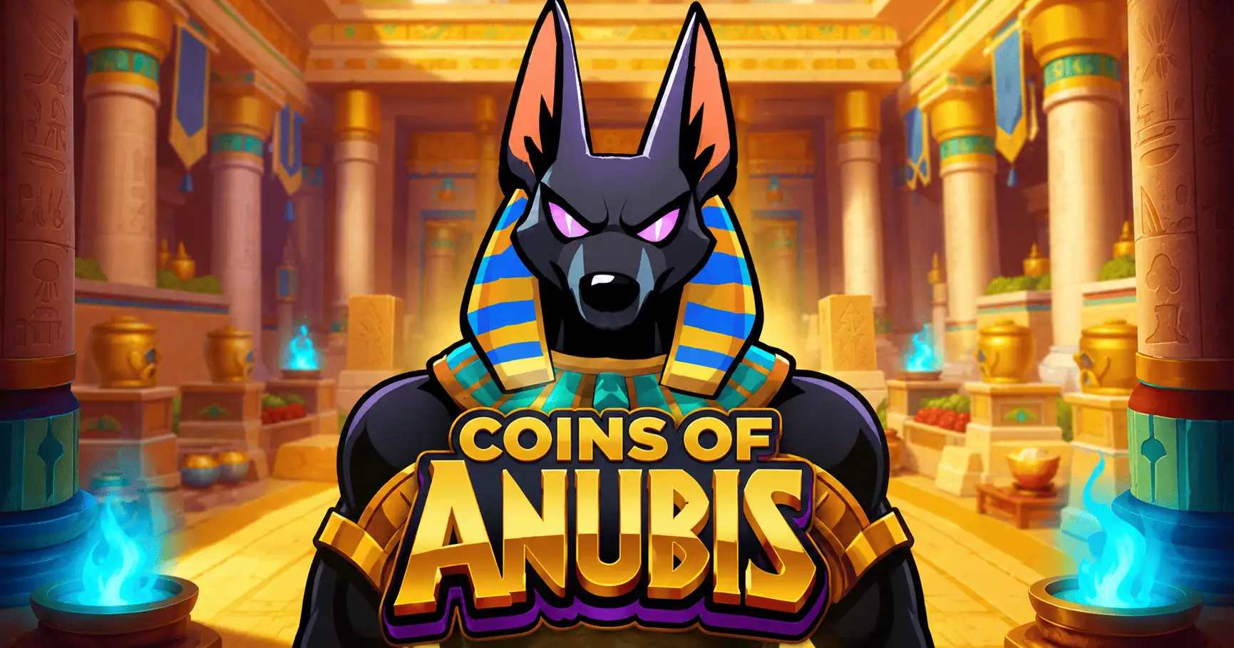 Coins of Anubis Slot Demo by Colorful Play slot cover image