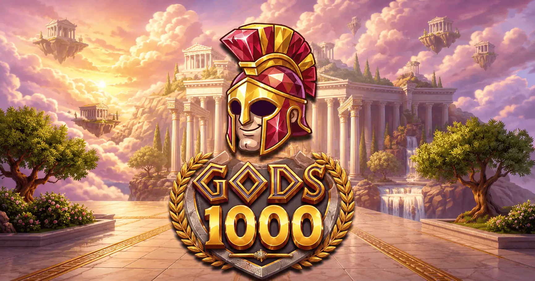 Gods 1000 Slot Demo by Colossus Studios slot cover image