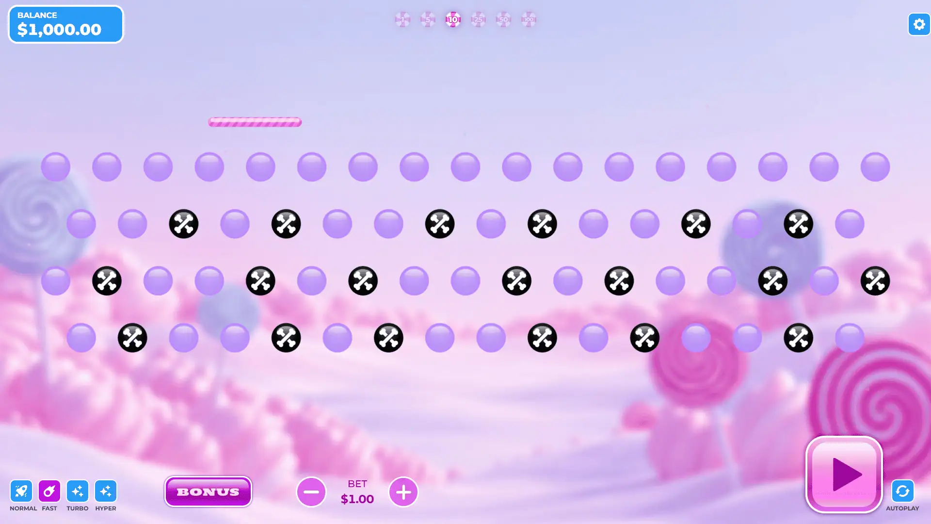 Sugar Drop slot gameplay reels