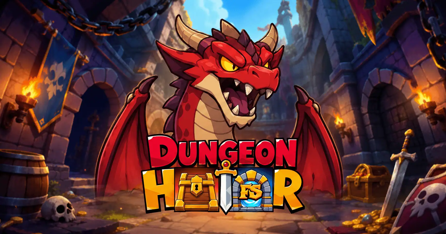 Dungeon Hunter Slot Demo by Crimson Clover slot cover image