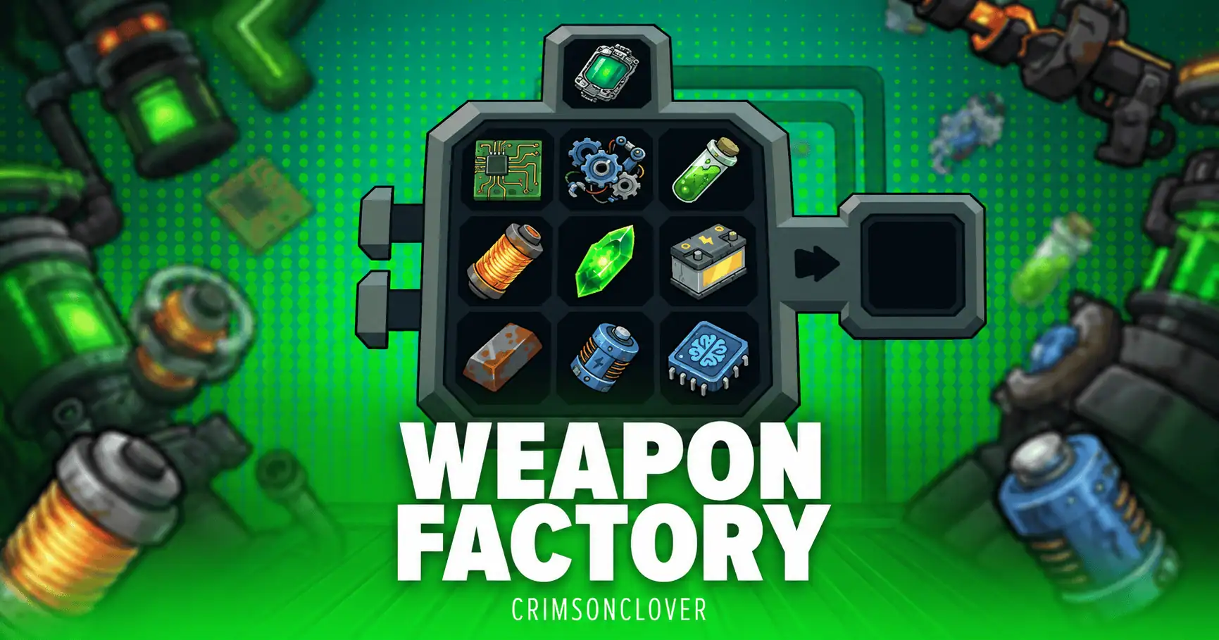 Weapon Factory Slot by Crimson Clover Demo slot cover image