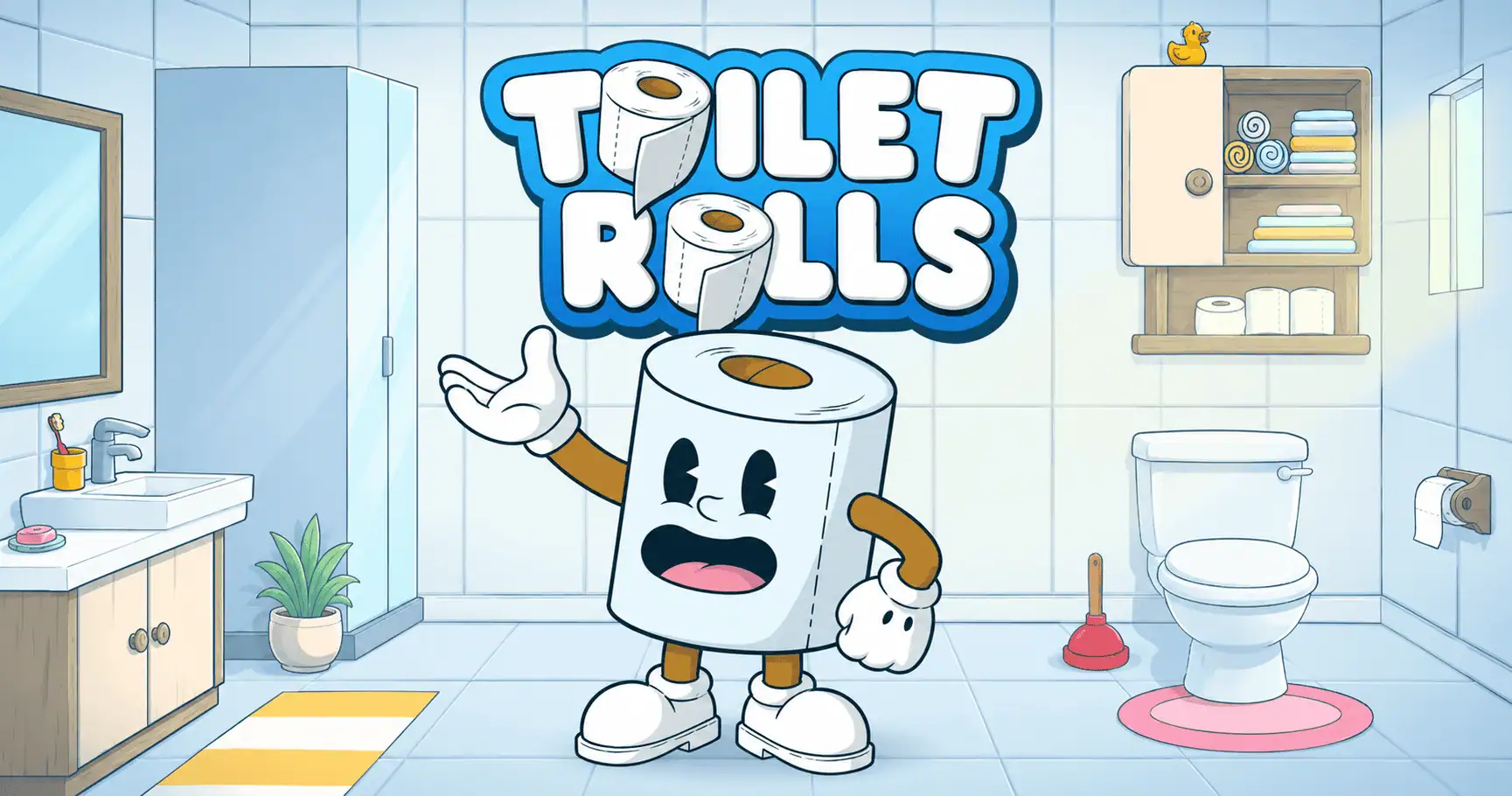 Toilet Rolls Slot Demo by Daffy Studios slot cover image