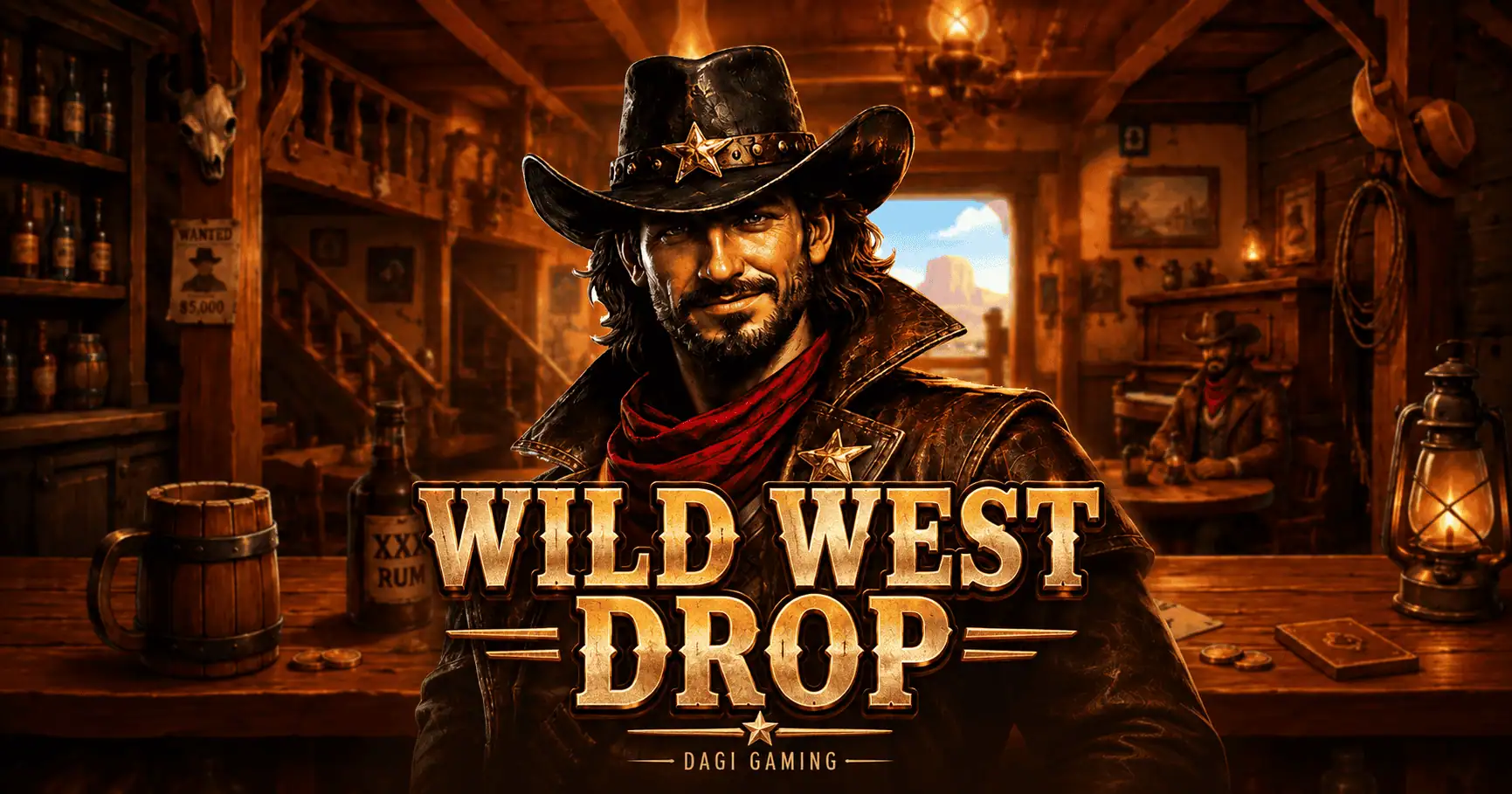 Wild West Drop Slot Demo by Dagi Gaming slot cover image