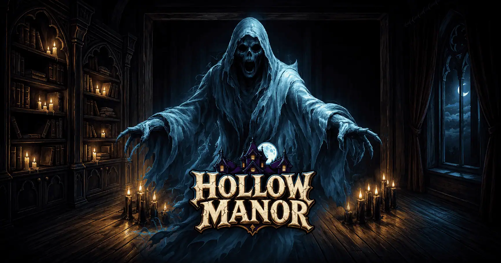 Hollow Manor Slot Demo by Darkbyte slot cover image