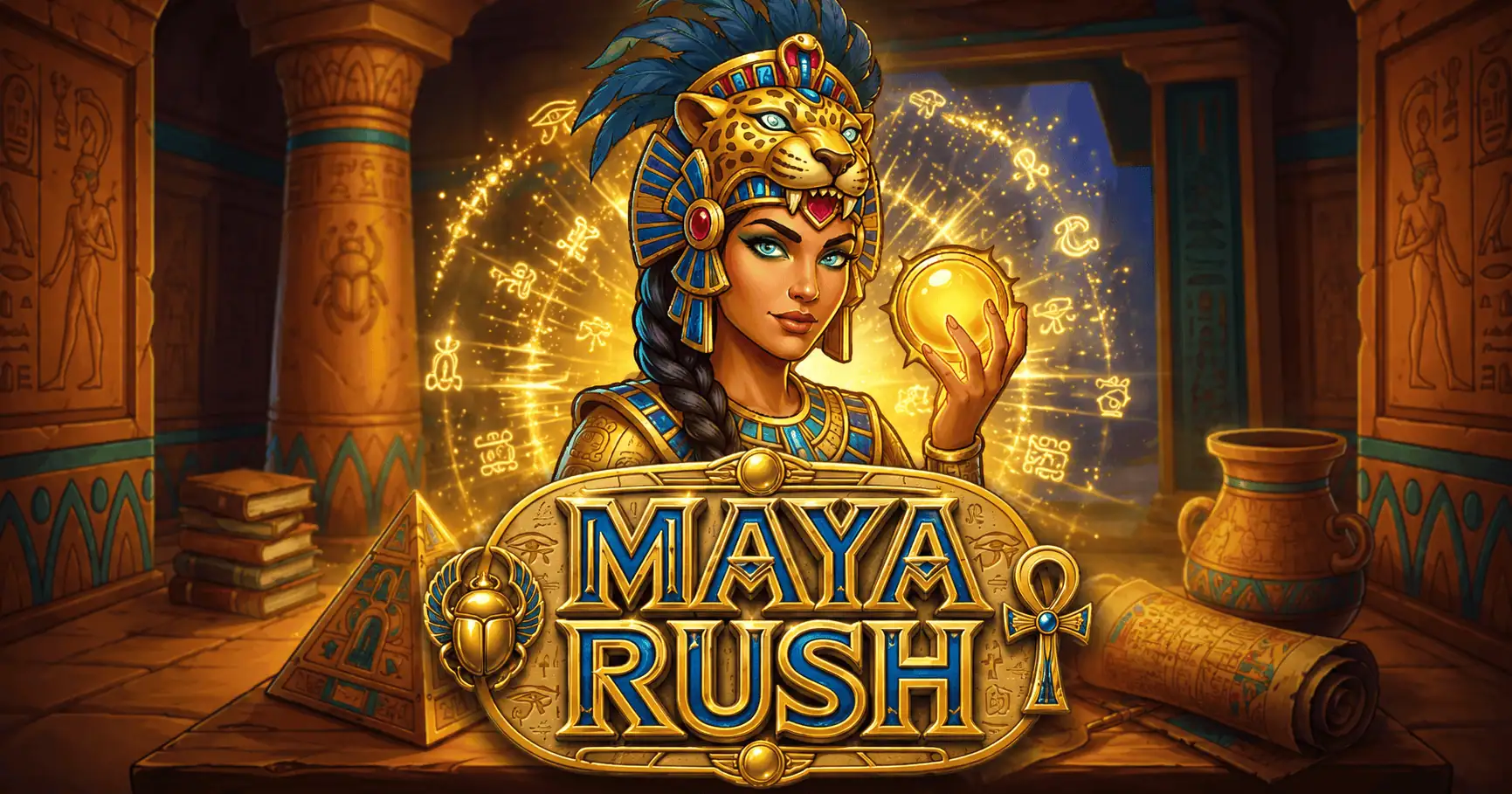 Maya Rush Slot by Darkbyte Demo slot cover image
