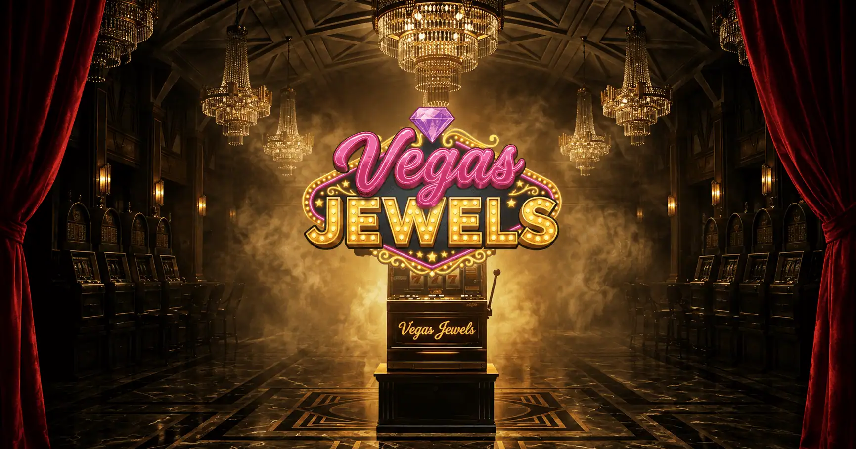 Vegas Jewels Slot by Darkbyte Demo slot cover image