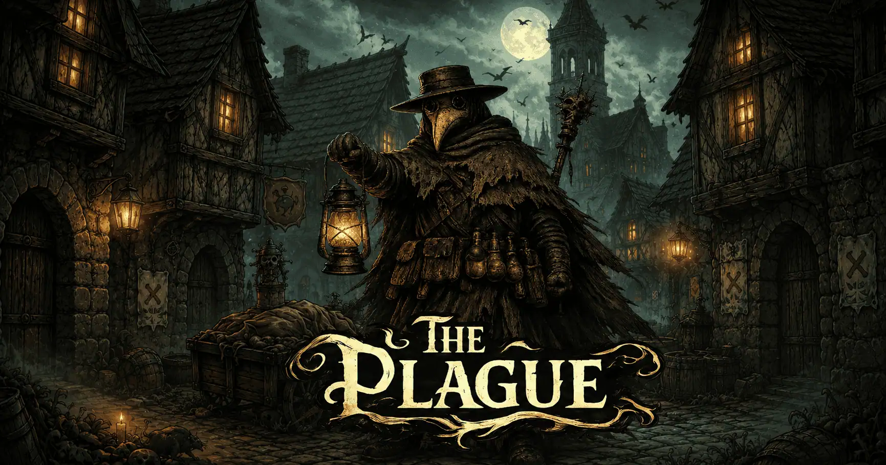The Plague Slot Demo by Dark Entertainment slot cover image