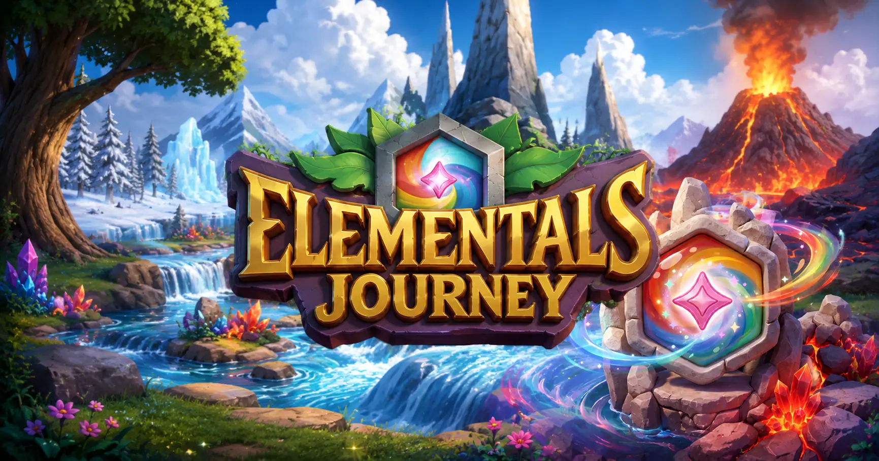 Elementals Journey Slot Demo by Degen Lab slot cover image