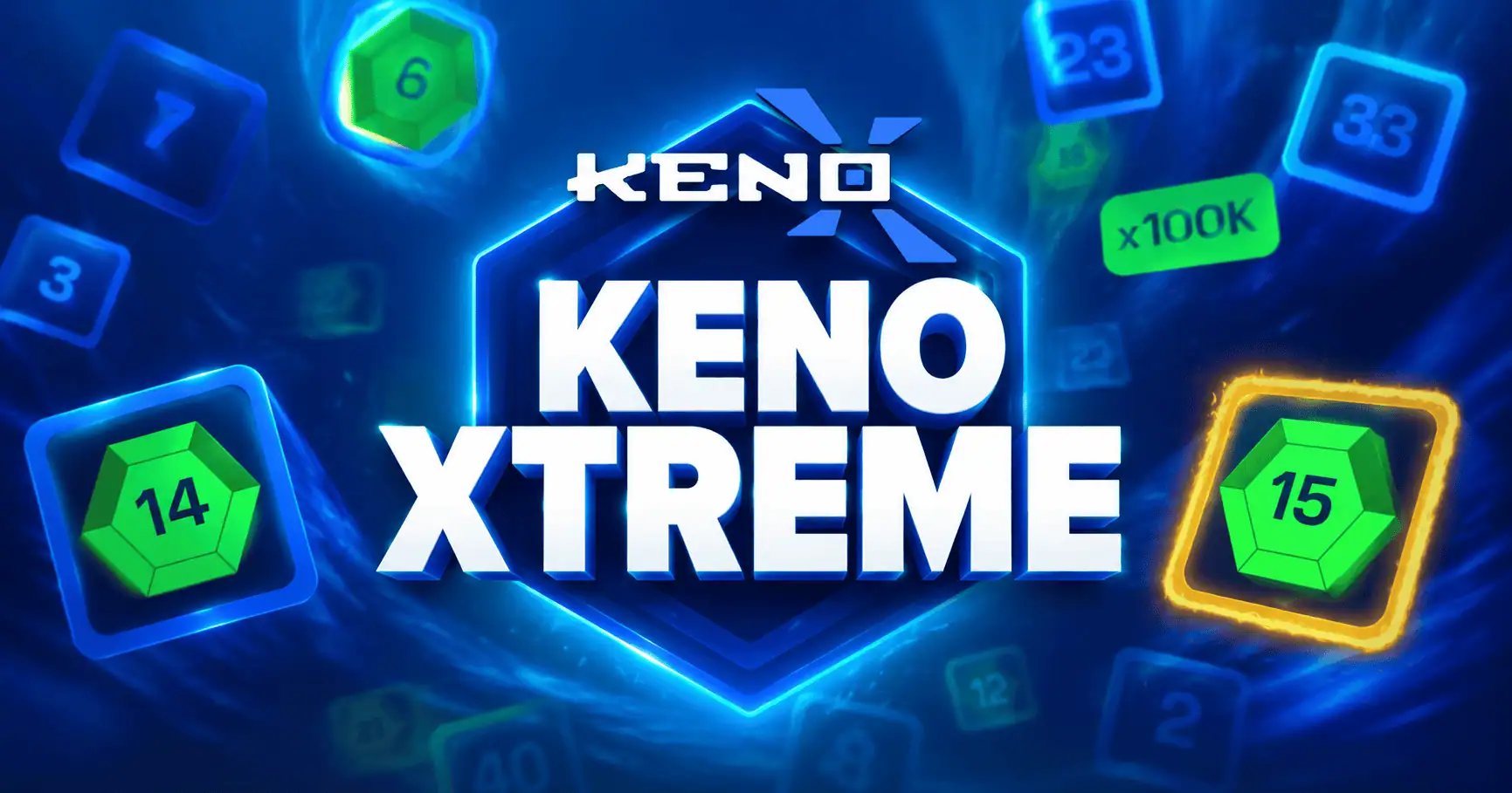 Keno Xtreme Slot Demo by Degen Lab slot cover image