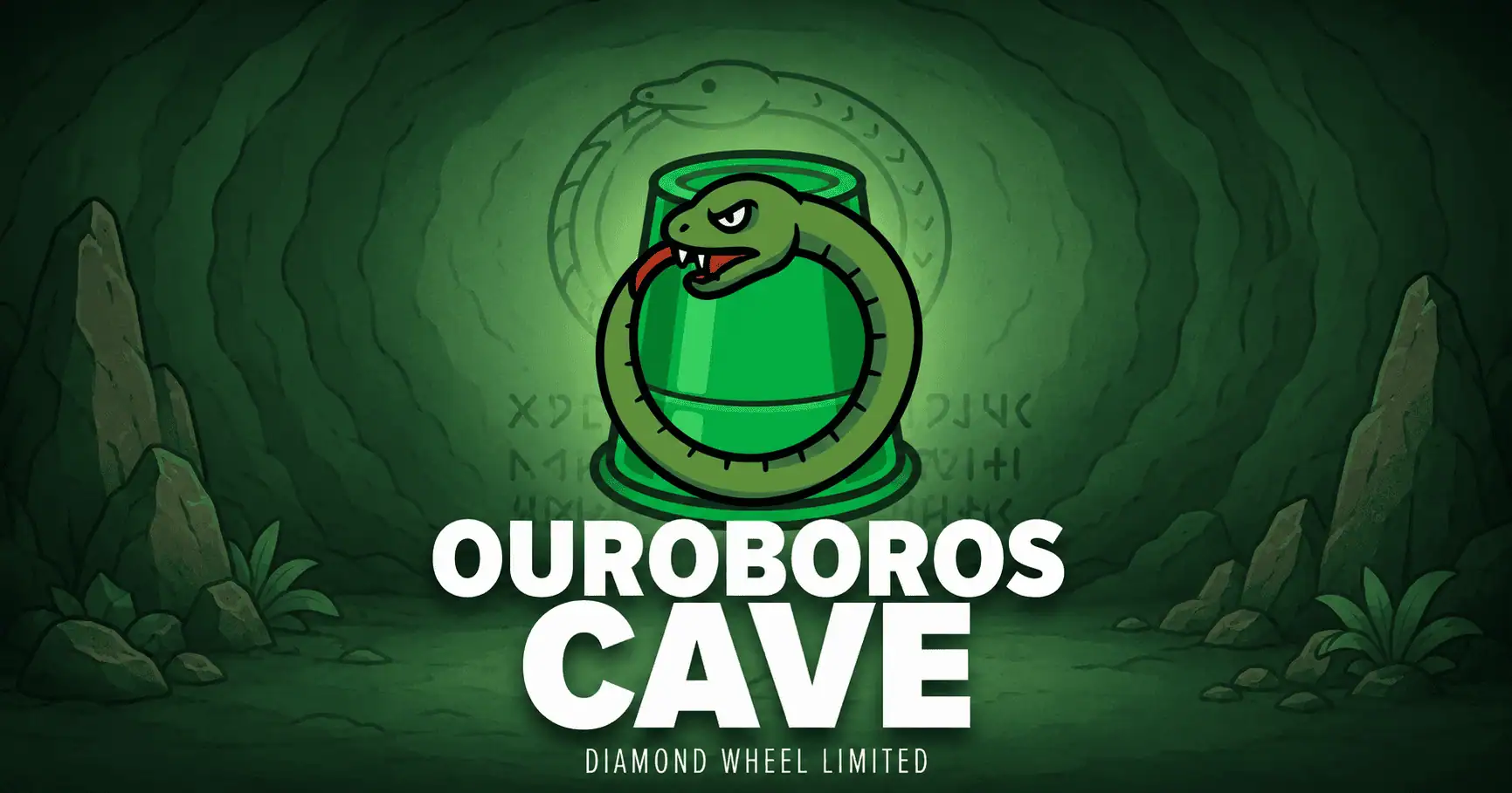 Ouroboros Cave Slot Demo by Diamond Wheel Limited slot cover image