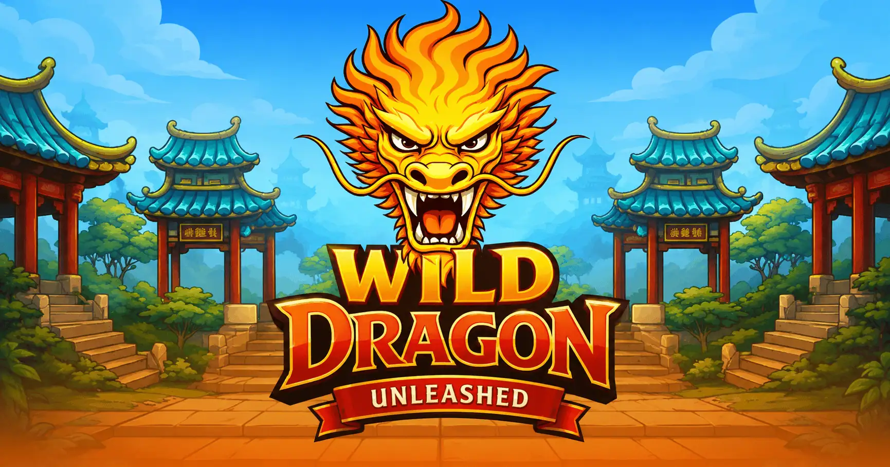 Wild Dragon Unleashed Slot Free Play by Disco Koala slot cover image