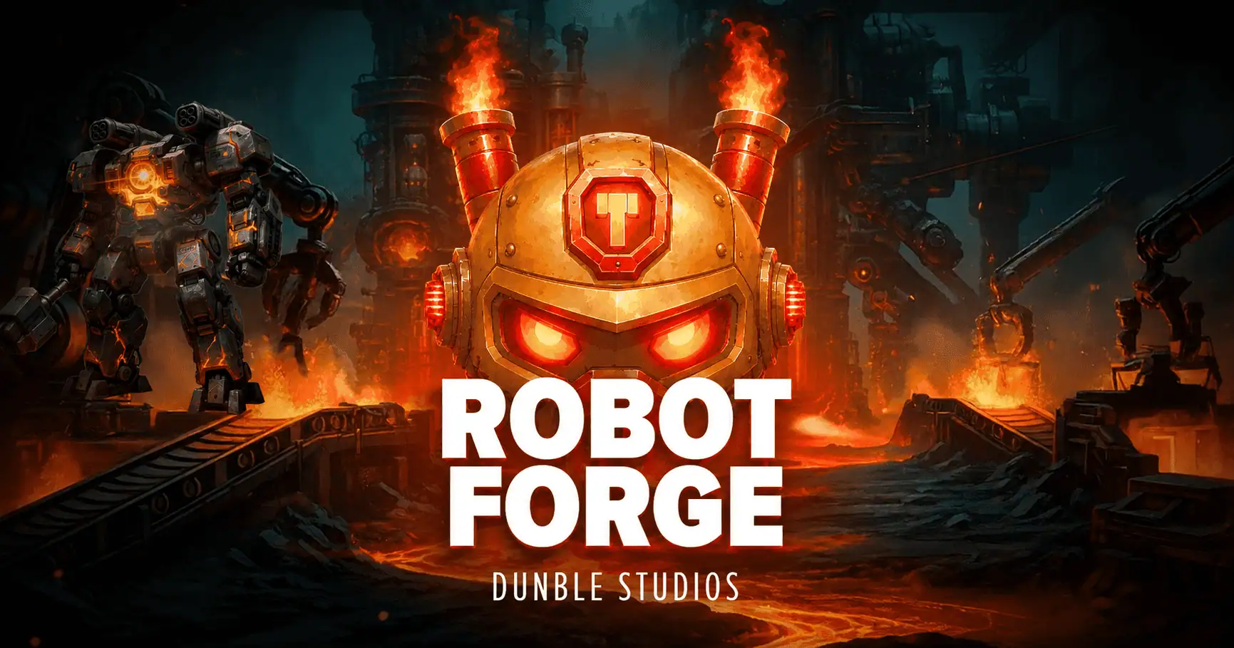 Robot Forge Slot Demo by Dunble Studios slot cover image