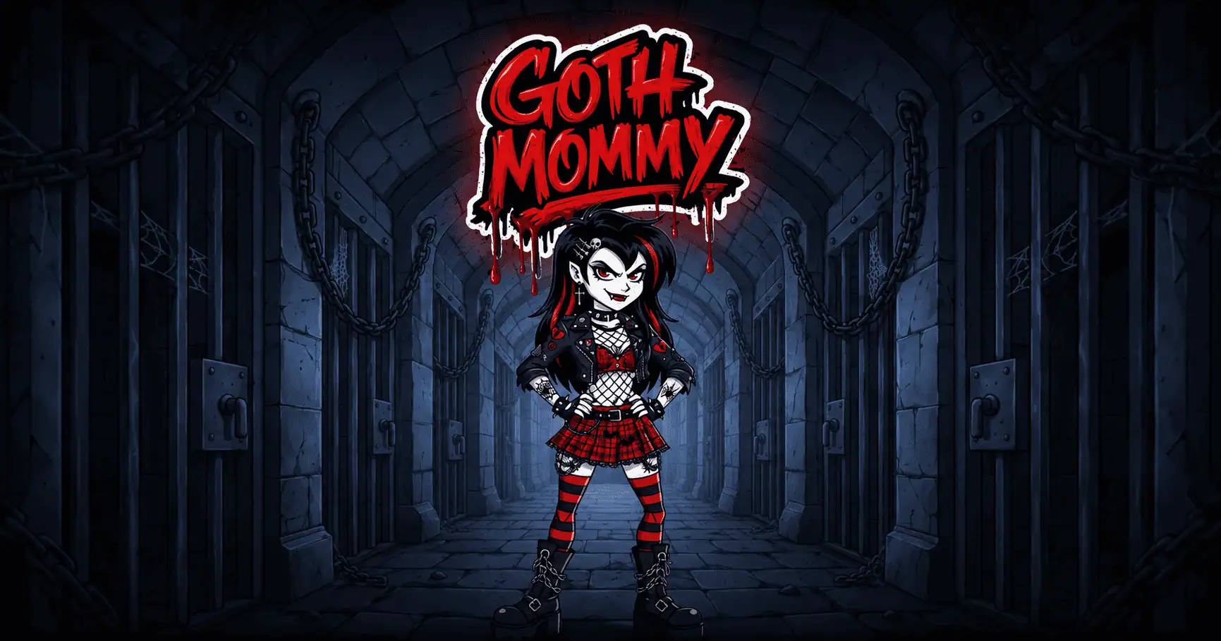 Goth Mommy Slot Demo by Dynamo Interactive slot cover image