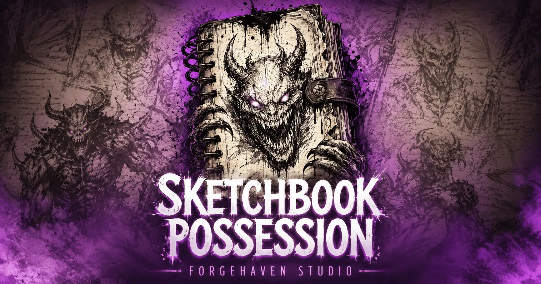 Sketchbook Possession Slot Demo by Forgehaven Studio slot cover image