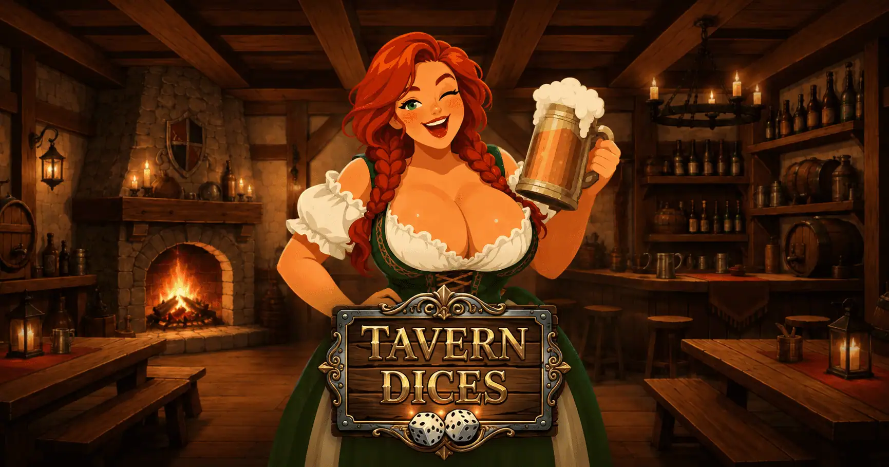 Tavern Dices Slot Demo by Fortune Game Studio slot cover image