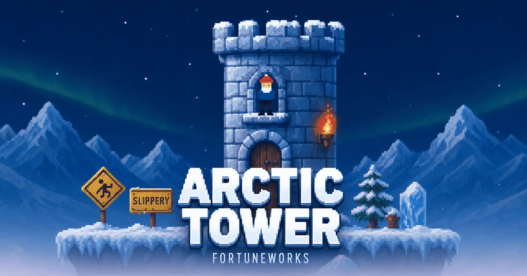 Arctic Tower Slot Demo by Fortuneworks slot cover image