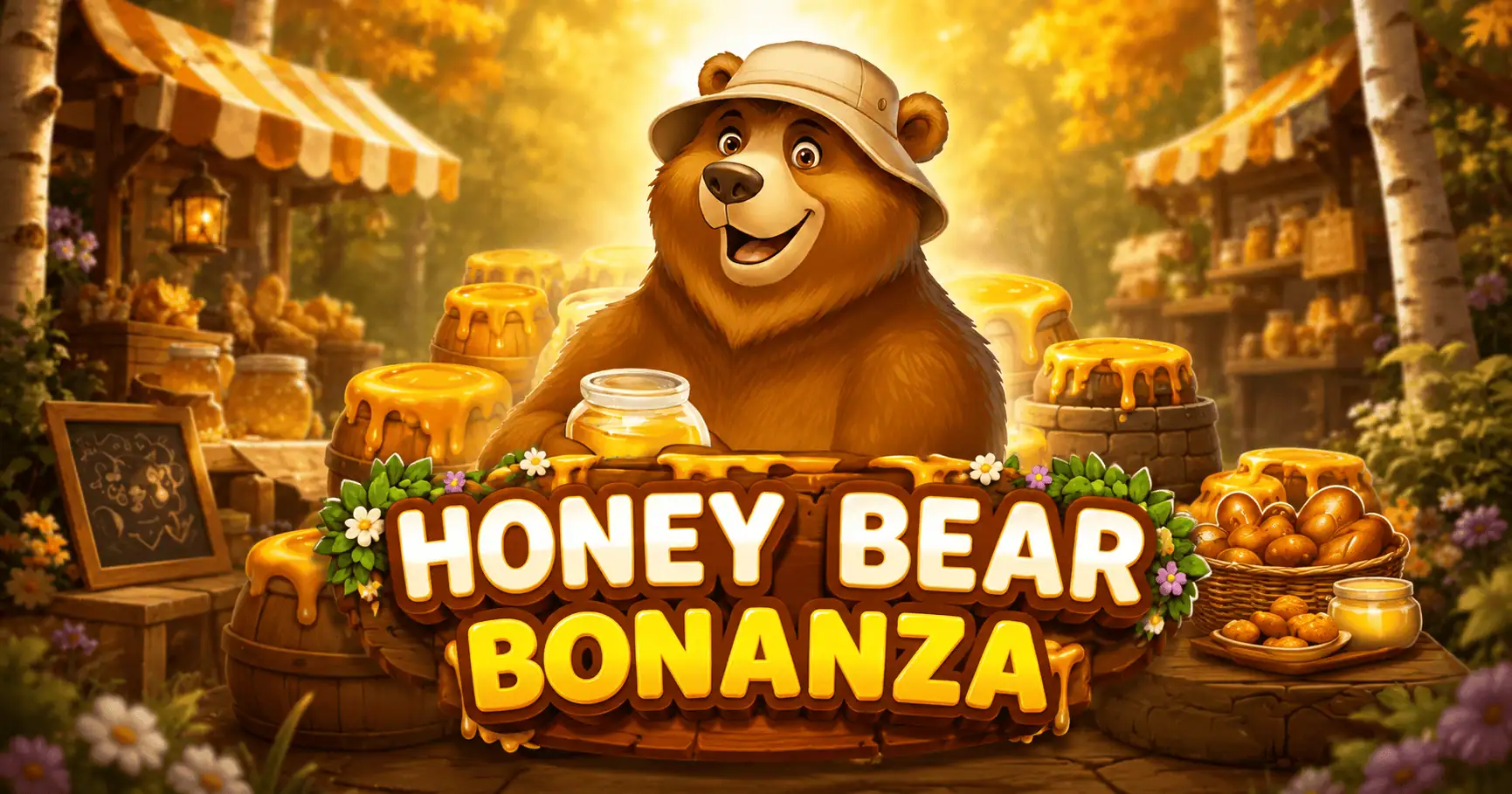 Honey Bear Bonanza Slot Demo by Funky Games slot cover image