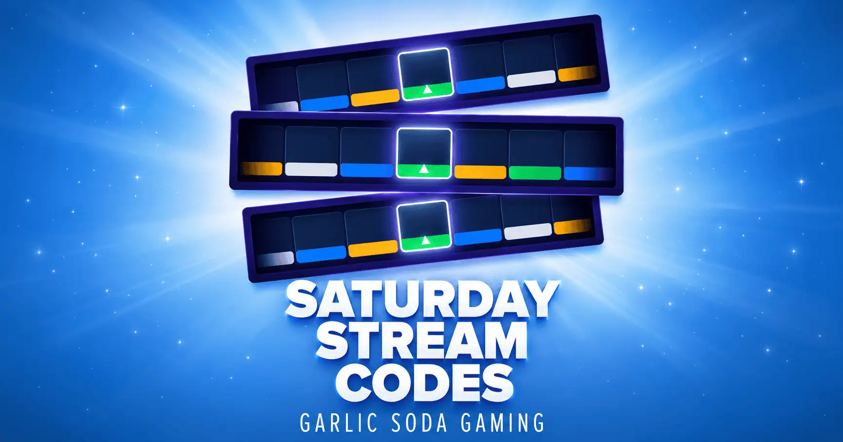 Saturday Stream Codes Slot Demo by Garlic Soda Gaming slot cover image