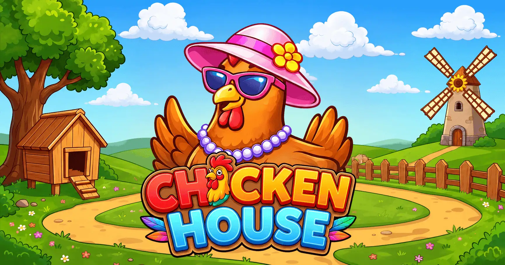 Chicken House Slot by GG Gaming Demo slot cover image