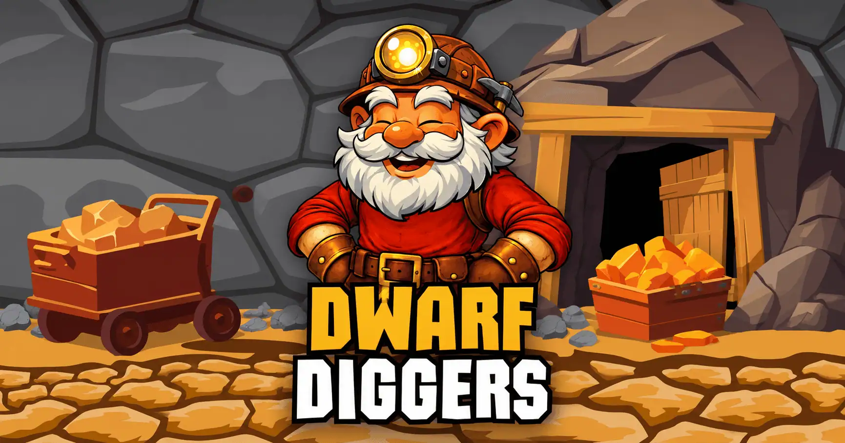Dwarf Diggers Slot by Ghost Gaming Co Free Play slot cover image