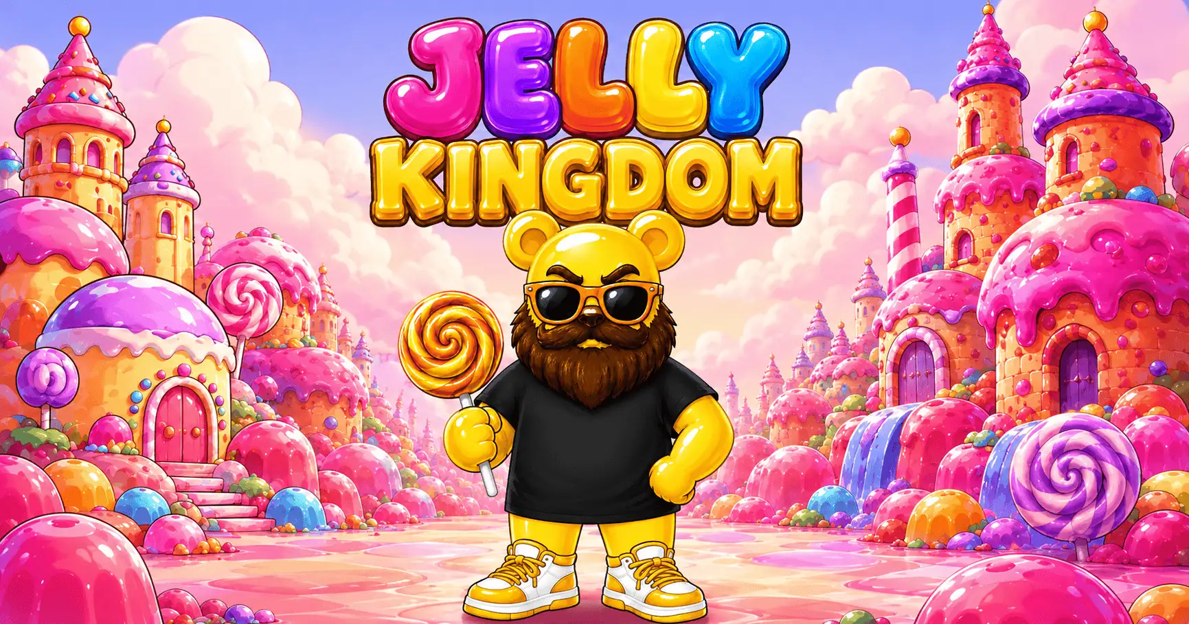 Jelly Kingdom Slot by Ghost Gaming Co Demo slot cover image