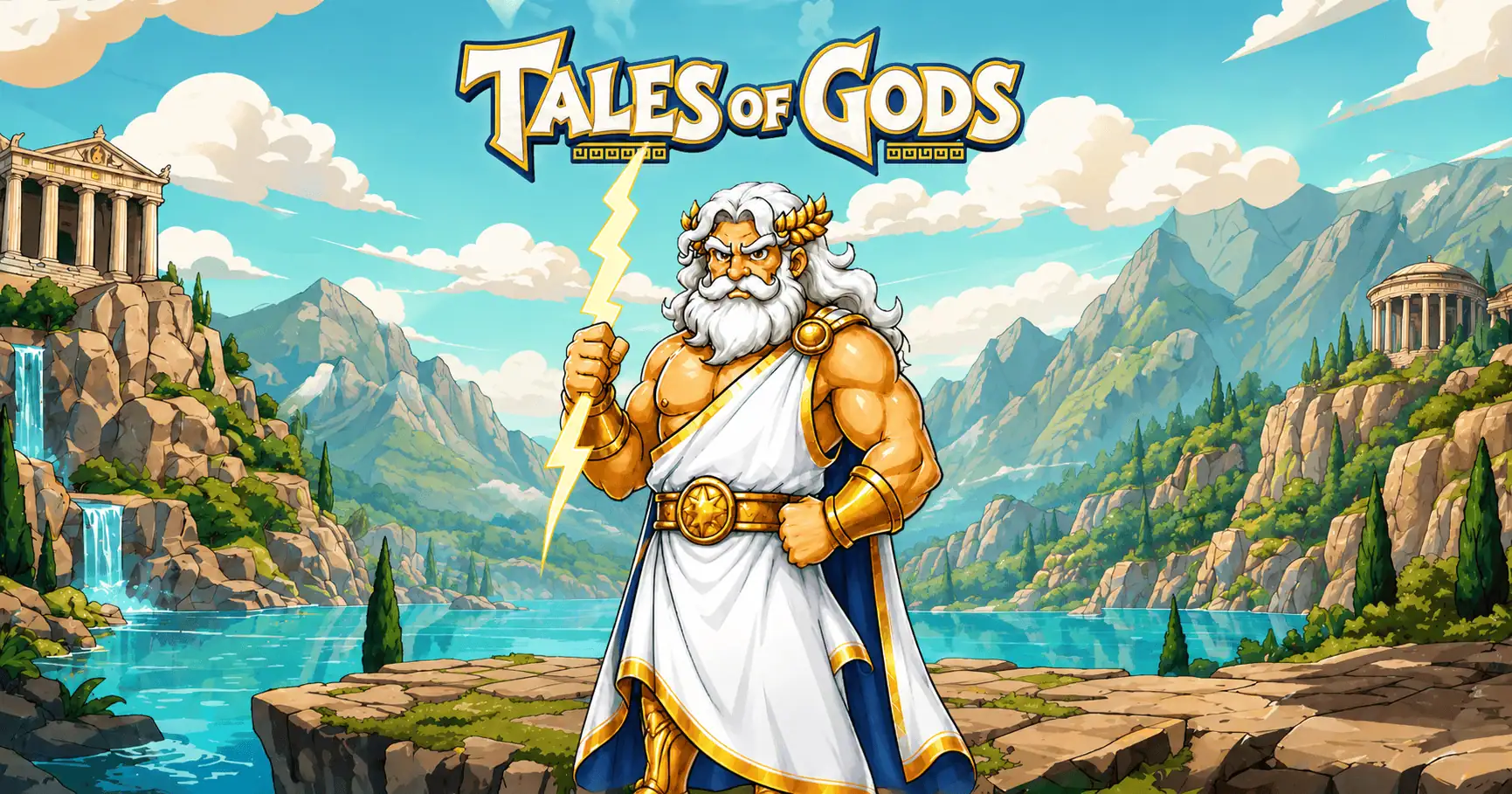 Tales Of Gods Slot by Ghost Gaming Co Demo slot cover image
