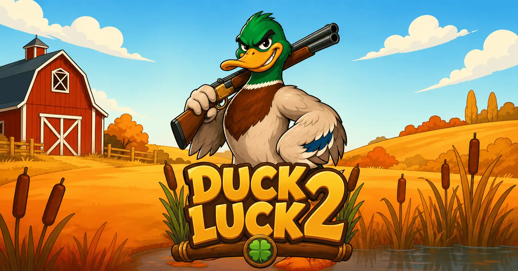 Duck Luck 2 Slot Demo by Golden Reels slot cover image