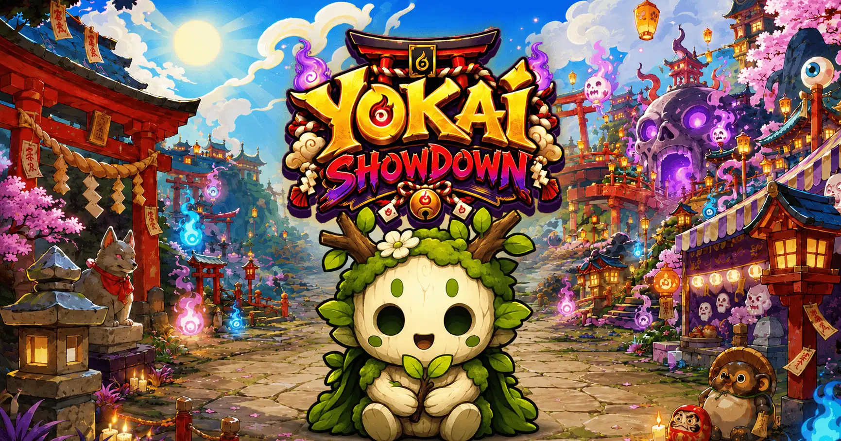 Yokai Showdown Slot by Goldloot Studios Free Play slot cover image