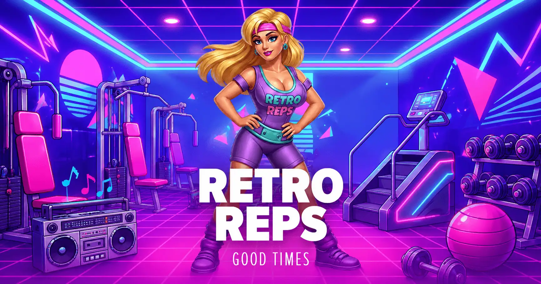 Retro Reps Slot Demo by Good Times slot cover image