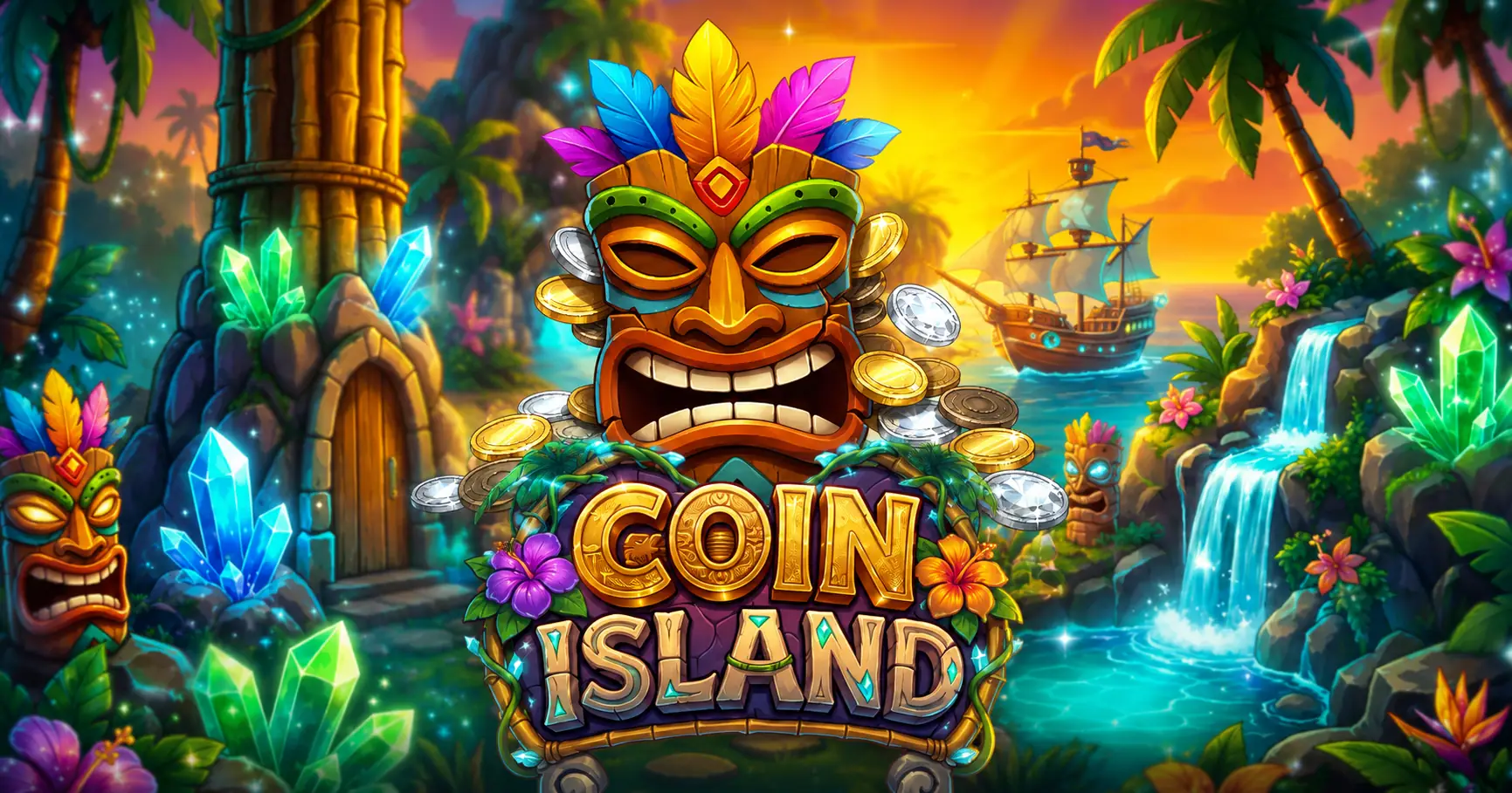 Coin Island Slot Demo by Good Times slot cover image